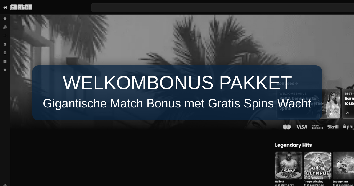 Snatch Casino voor Belgische spelers